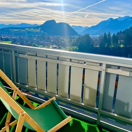 Wildgruen Panorama 11 Appartement Pfronten